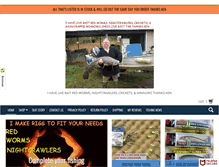 Tablet Screenshot of fishingbaitslures.com